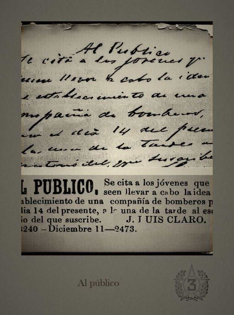 Al público: José Luis Claro