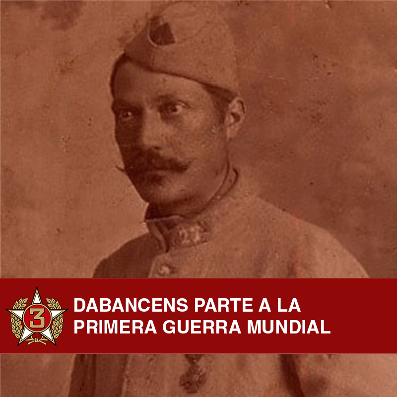 DABANCENS PARTE A LA PRIMERA GUERRA MUNDIAL