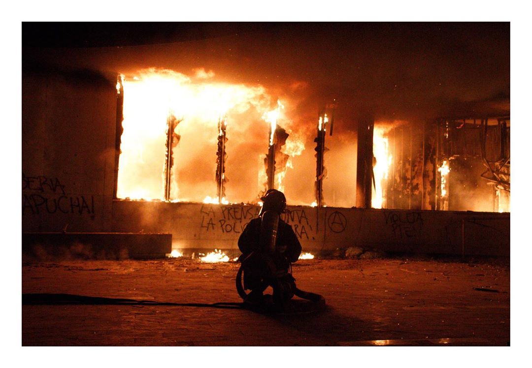 Nuevo incendio afecta al Museo Violeta Parra