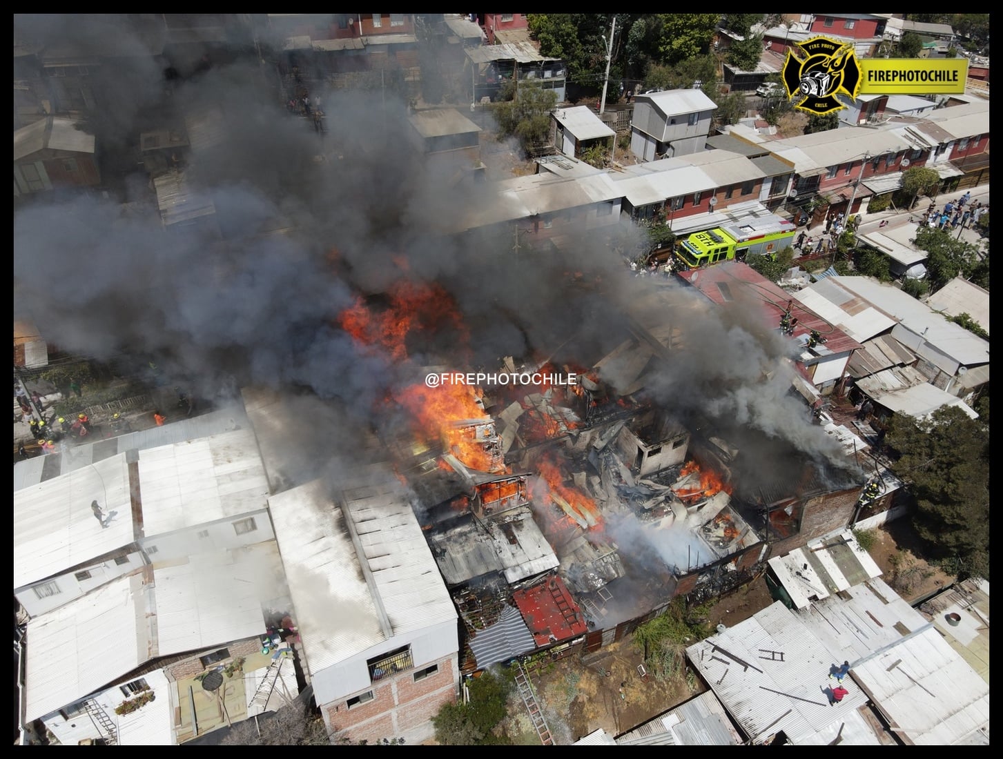 Incendio en Cerro 18