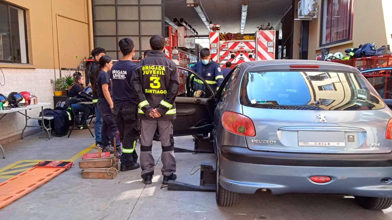 Ejercicio práctico rescate vehícular