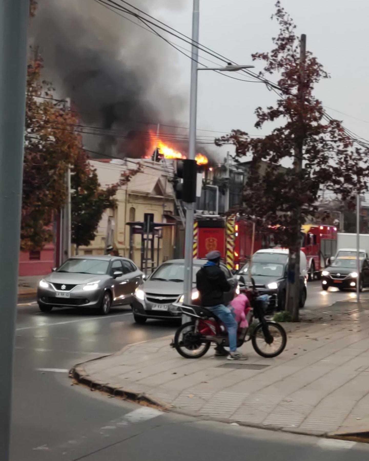 Incendio Sierra Bella y Victoria