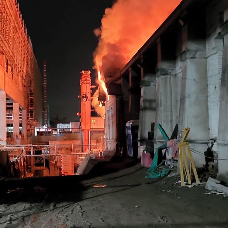 Incendio Hospital Salvador