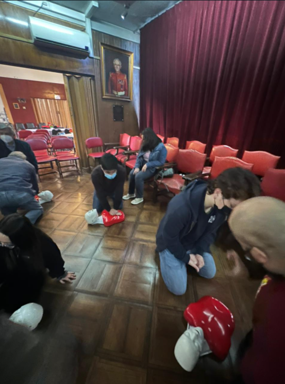 Brigada Juvenil participa en Capacitación RCP