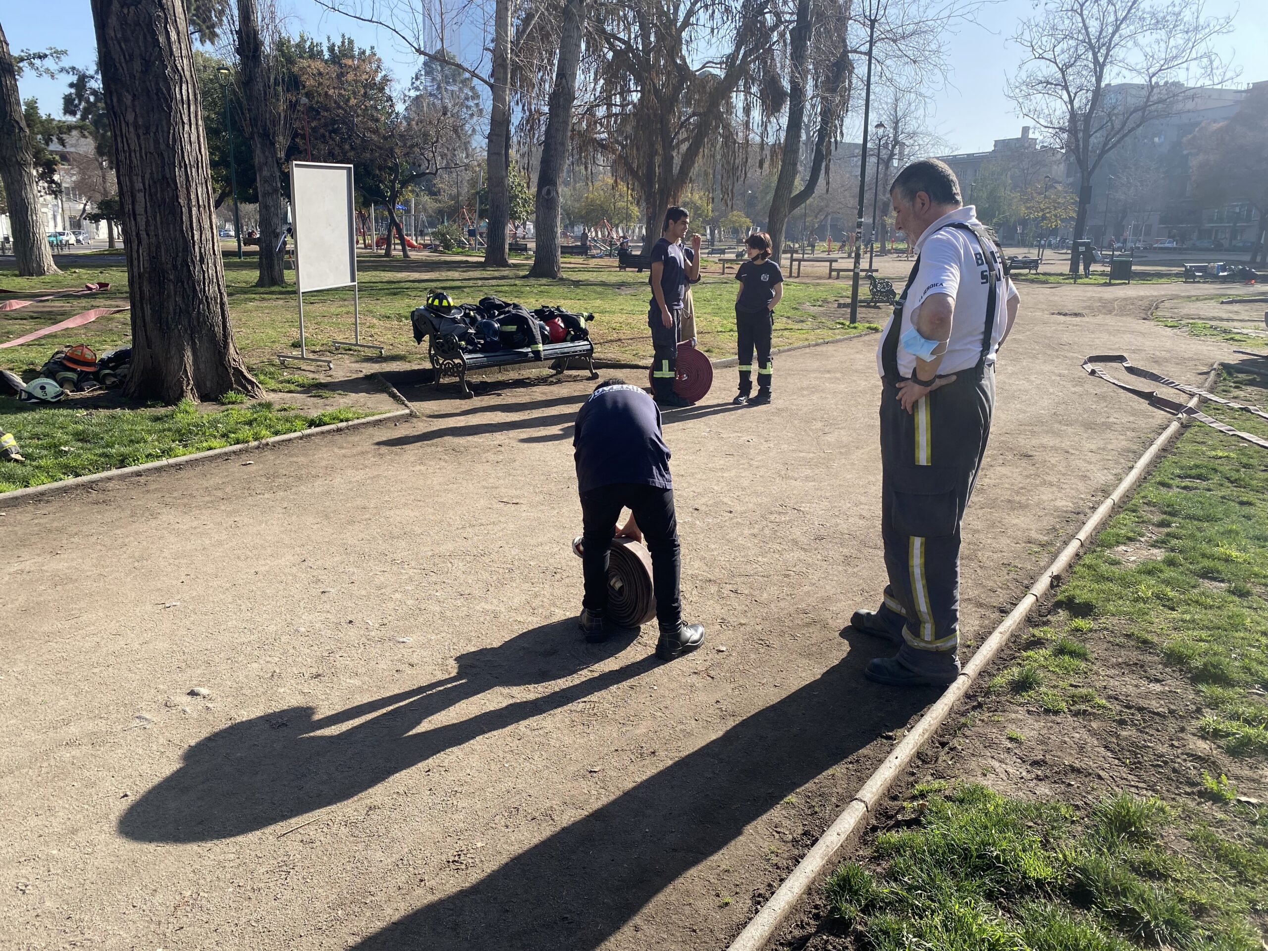 Brigada Juvenil participa en ejercicio de Compañía