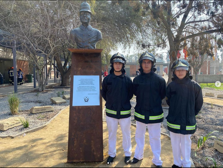 Brigada Juvenil participa en acto por el 70º Aniversario del fallecimiento del Comandante Mártir Máximo Humbser Zumarán