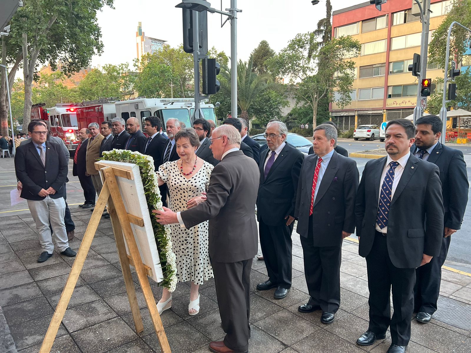 Ceremonia de Homenaje a los Mártires de la Compañía