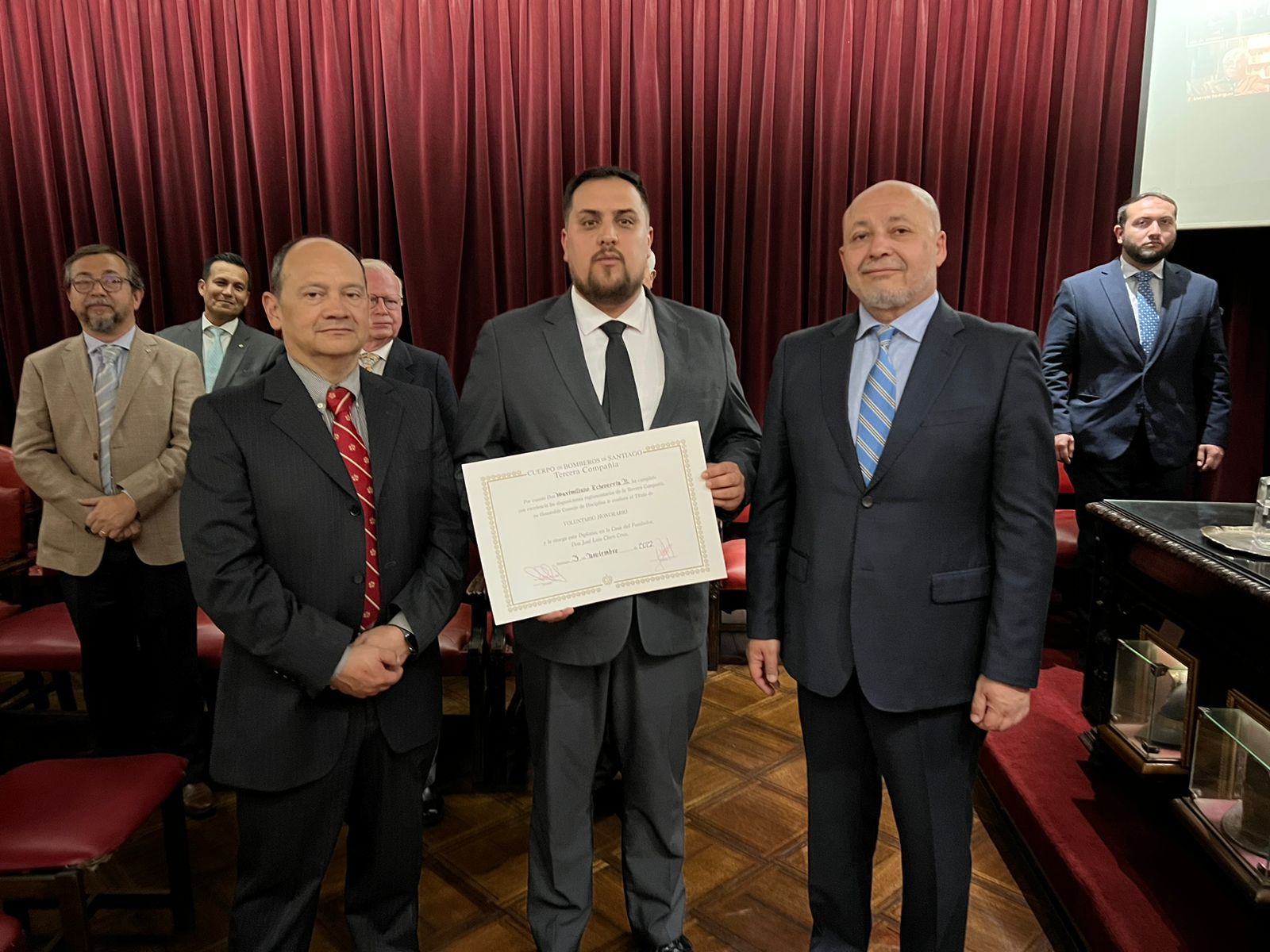 Nuevo Voluntario Honorario en la Compañía