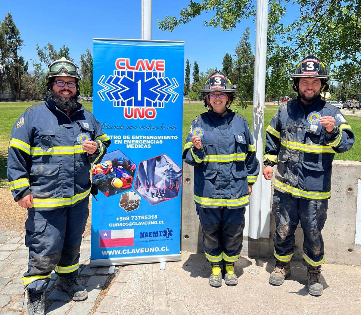 Voluntarios de la Tercera aprueban el Curso PHTLS-FR 9a Ed.