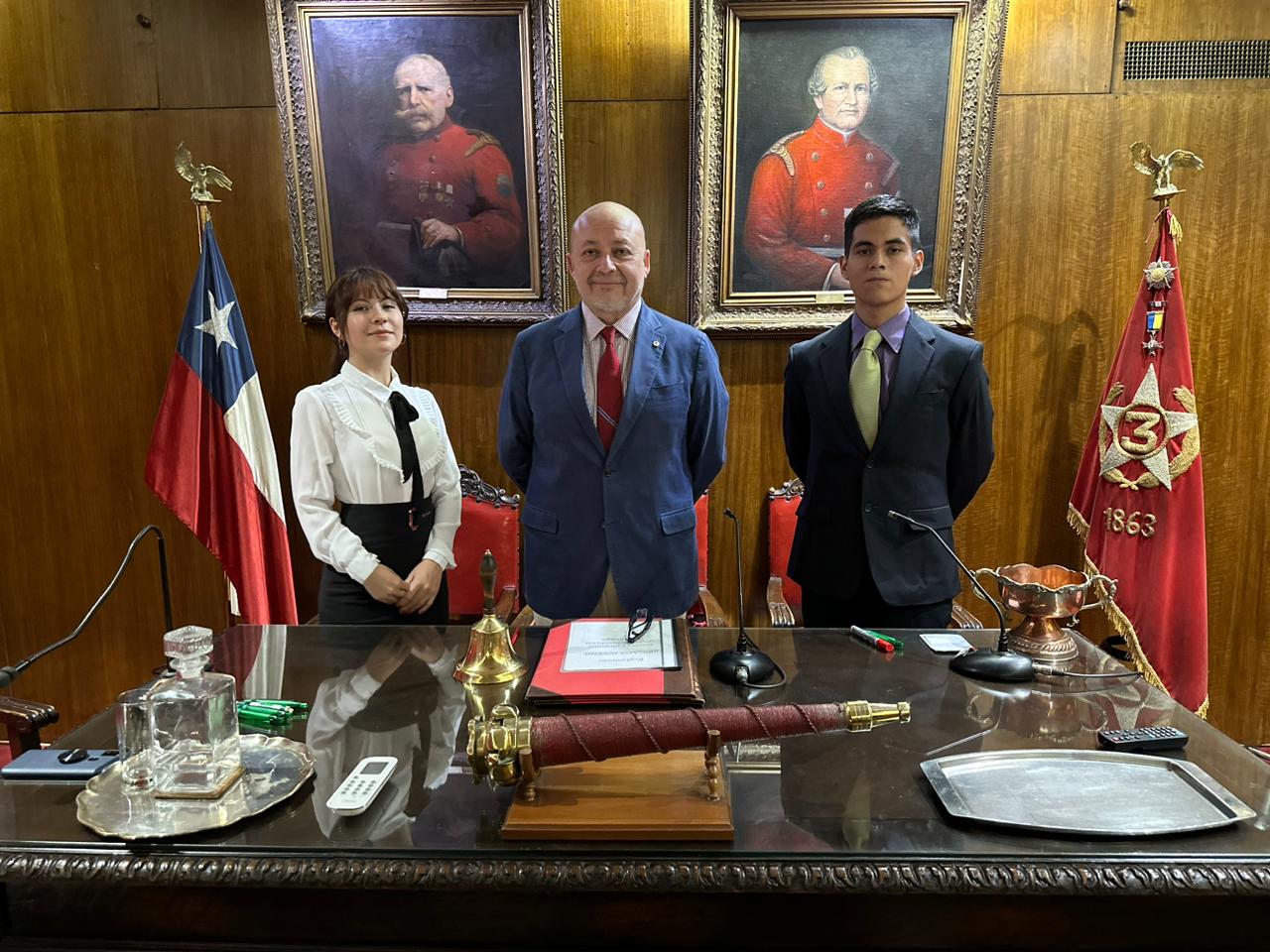 Brigada Juvenil «Capitán Juan Pinto Peralta» realiza elecciones de oficiales