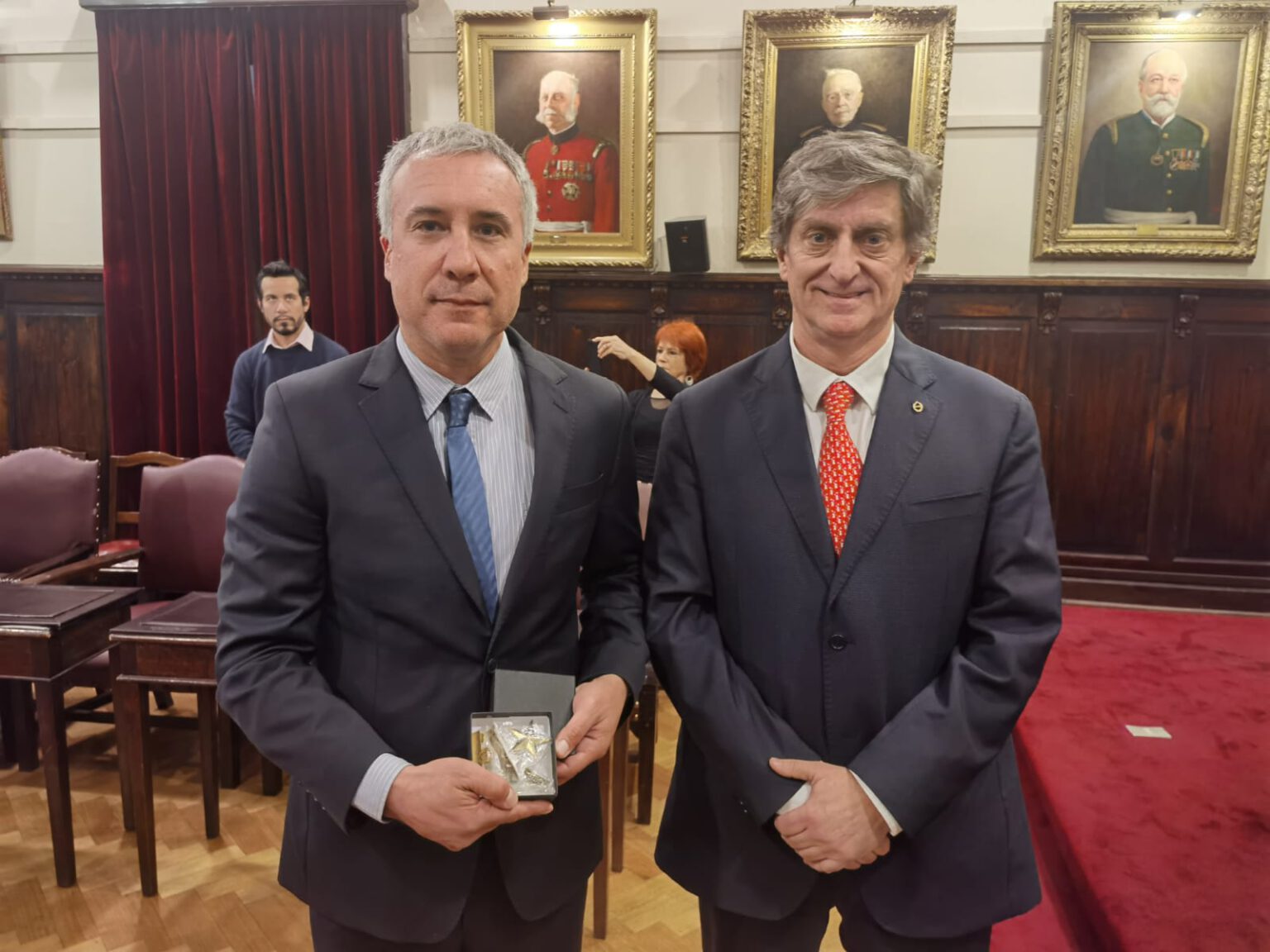 Voluntario Honorario Giorgio Tromben Marcone asume como 2° Comandante