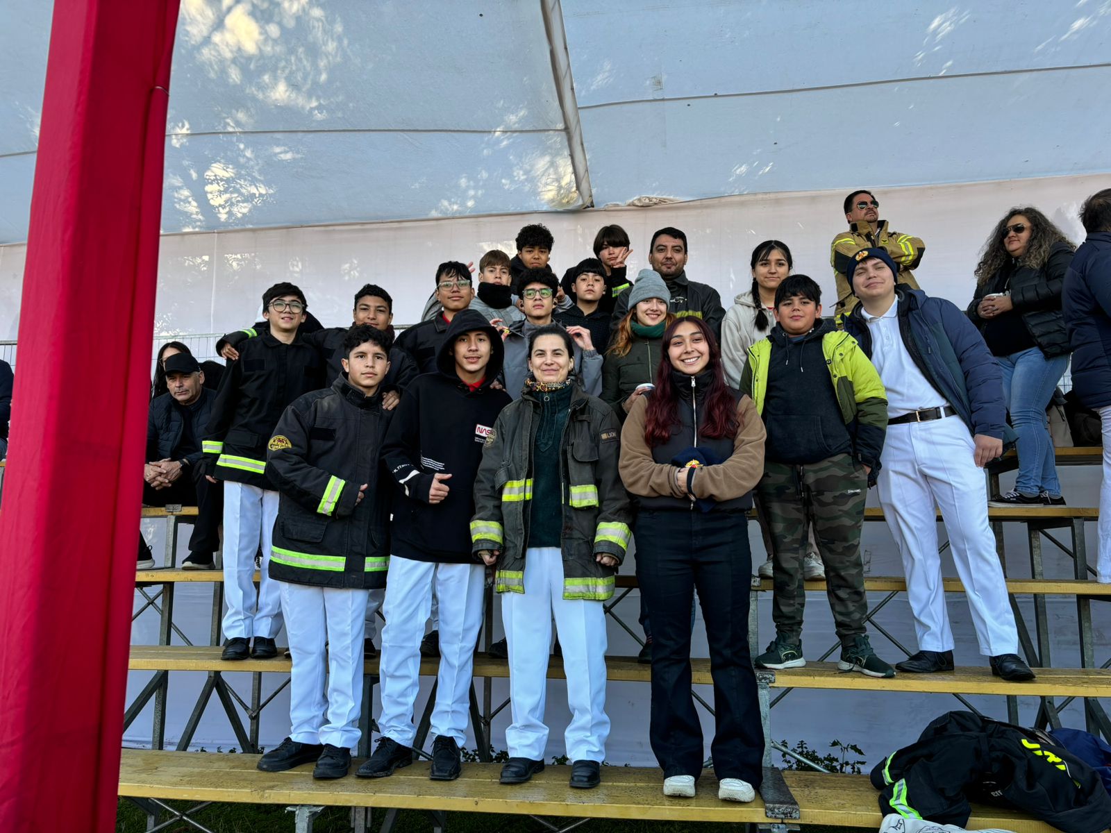 Participación de la Brigada Juvenil «Capitán Juan Pinto Peralta» en la Competencia José Miguel Besoain