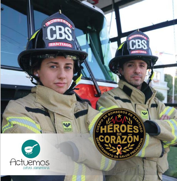 Héroes de Corazón: Manual de Recomendaciones de Alimentación para la Salud de Bomberos