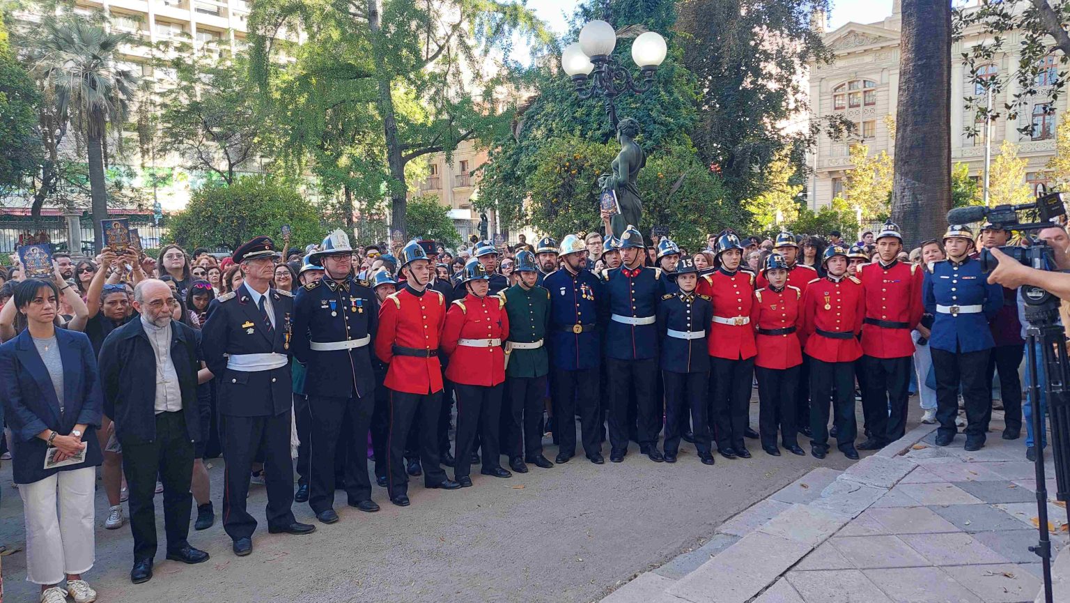 A 161 años del incendio de la Compañía, el CBS honró la memoria de las víctimas