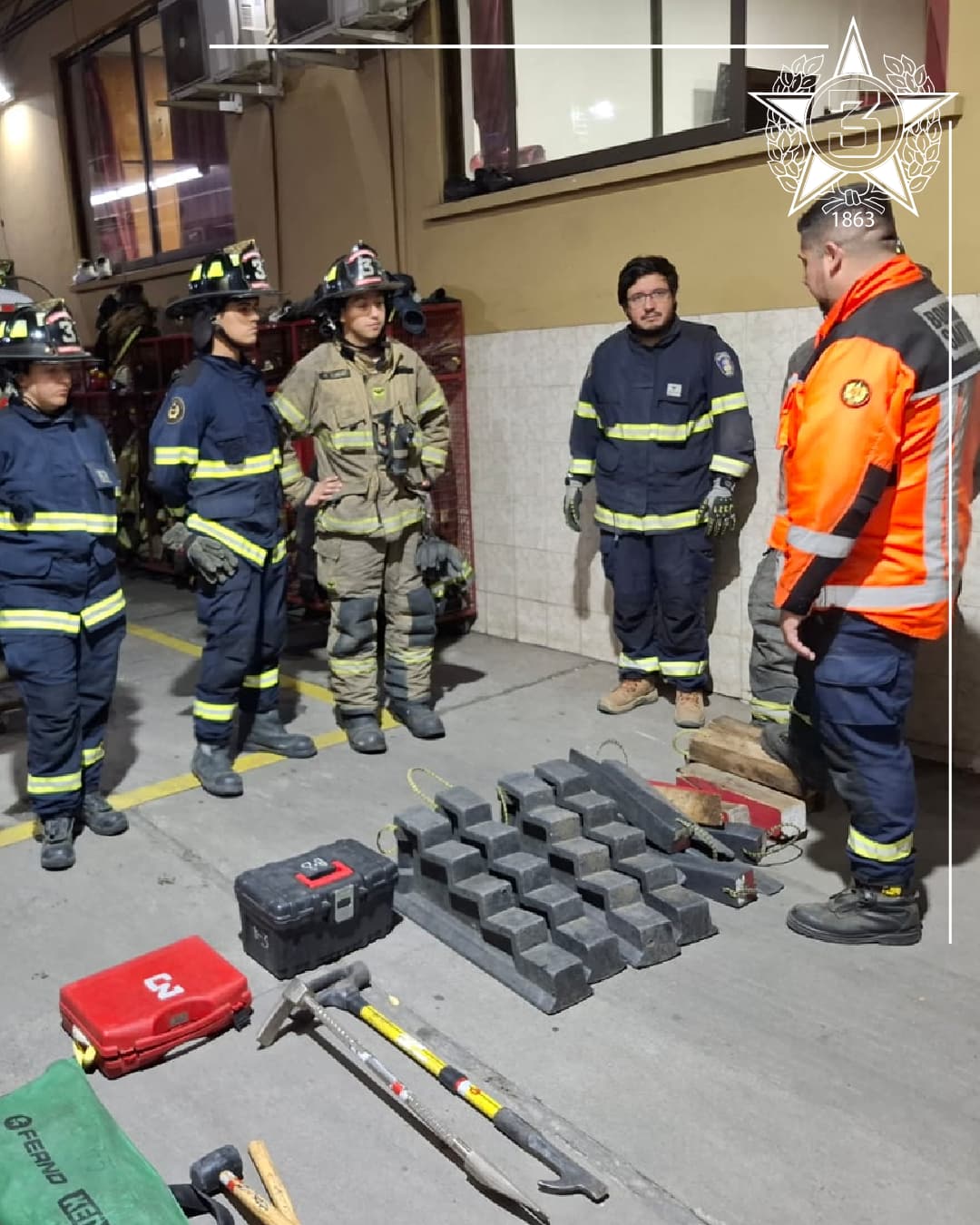 Ejercicio de Rescate Vehicular – Guardia Nocturna