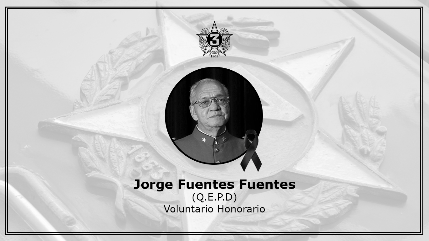 Se informa Fallecimiento del Vol. Hon. Jorge Fuentes Fuentes