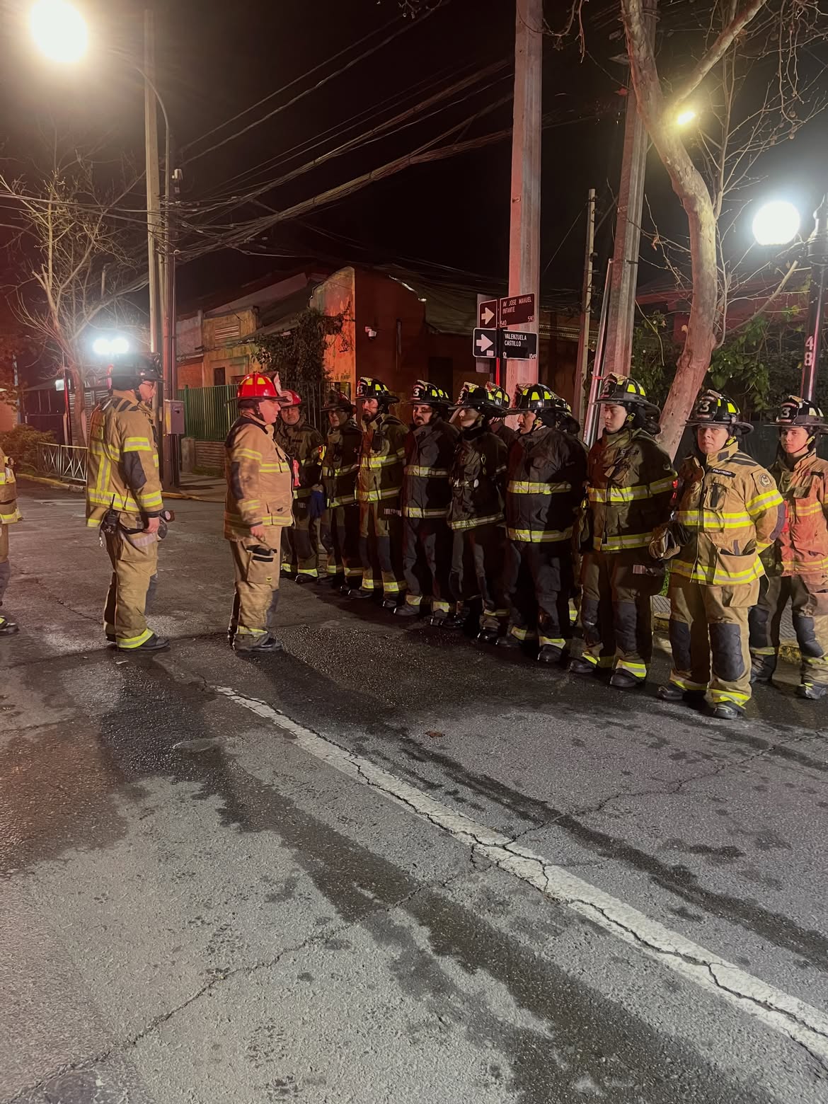 Incendio en José Manuel Infante y Ministro Carvajal