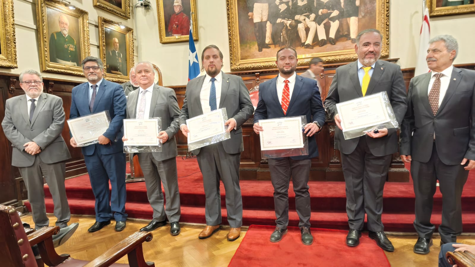 Nuevos Instructores de Doctrina Bomberil y graduados del Curso Superior Nivel III